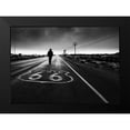 thumbnail image 2 of Guo, Leah 24x18 Black Modern Framed Museum Art Print Titled - Historical Road, 2 of 5