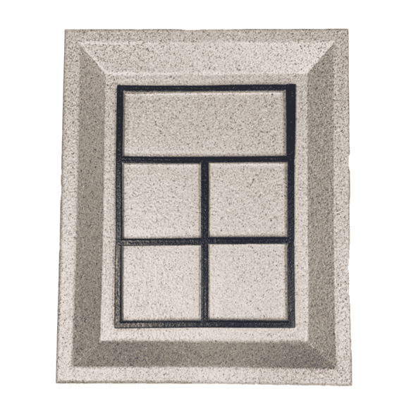SnapTight Products Exterior Stucco Address Plaque Apartment Style