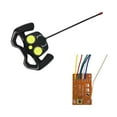thumbnail image 4 of Control remoto RC de 4 canales con circuito de antena, placa PCB, transmisor y receptor, repuesto de respuesta rápida, de radio de 27 MHz para, 4 of 9
