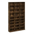 thumbnail image 2 of Furinno JAYA 24-Shelf Multimedia Media Storage Tower Rack with Adjustable Shelves, Amber Pine, 2 of 6