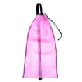 thumbnail image 2 of fastboy Drawstring Mesh Bag Shoulder Strap for Diving Snorkel Equipment Pink Pink Red, 2 of 6