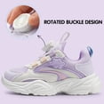 thumbnail image 3 of BABAYA Espadrilles pour Petites Filles, Chaussures de Marche Décontractées à Enfiler avec Boucle Rotative, 3 of 9