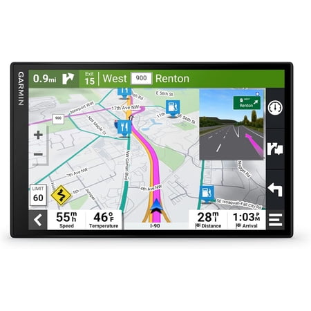 Garmin DriveSmart 86, 8-inch Car GPS Navigator with Bright, Crisp High-Resolution Maps and Garmin Voice Assist (SOLD WITHOUT MANUFACTURER WARRANTY)