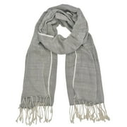 Gauze Cotton Scarf - Gray