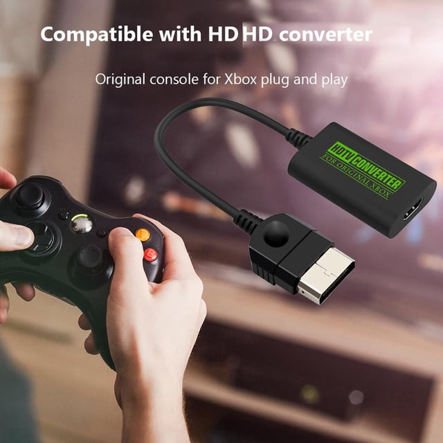 Convertidor compatible con Xbox a HDMI Cable de enlace HD 1080i 720p 480p 480i Kuymtek Para estrenar
