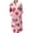 Light Pink, variant on Woman Robe Long Sleeve Soft Colorful Bathrobe Womens Pattern Loungewear Housecoat Home