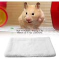 thumbnail image 2 of Small Animal Guinea Pig Hamster Bed House Rectangular Plush Warm Sleeping Mat Pillow Pet Supplies for Mice Rats Chinchillas Rabbits Hedgehogs Squirrels, 2 of 5