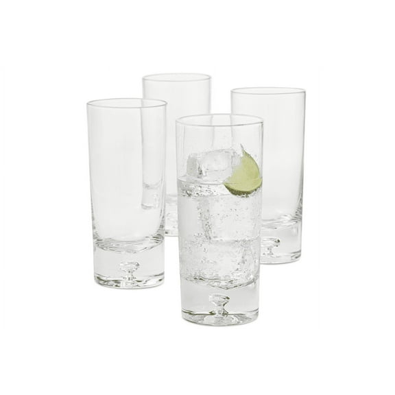 Hotel Collection Bubble Highball Glasses, Set of 4