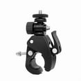 thumbnail image 3 of For Gopro Hero 12 11 10 9 8 7 6 5 4 Black Bicycle Motorcycle Handlebar 360 Degree Tripod Mount for YI 4K SJCAM Accessories, 3 of 6