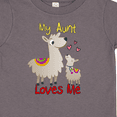 thumbnail image 4 of Inktastic My Aunt Loves Me Llama Boys or Girls Toddler T-Shirt, 4 of 5