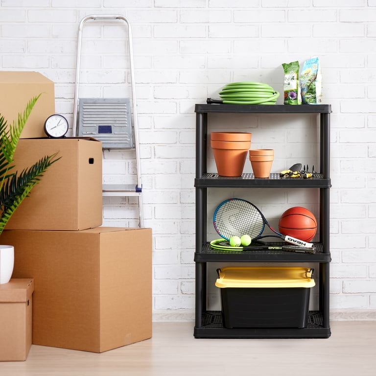 Free Shipping! Gracious Living Ventilated Plastic Garage Shelving