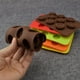 thumbnail image 4 of Xihbxyly Molde de Chocolate con Forma de Flor, Antiadherente, Flexible, Apto para Uso Alimentario, Sin Bpa, Apto para Horno, Refrigerador y Lavavajillas, para Bombones, Gelatina y Jabón, 14,2 X 9,7 X, 4 of 5