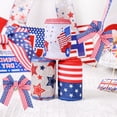 thumbnail image 2 of ZPAQI Memorials Day Patriotics Wire Ribbons Independences Day 4th of Julys Ribbons, 2 of 19