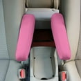 thumbnail image 4 of Yuyamidu 2 PCS Armrest Cover for Car Pink Car Armrest Protective Cover Auto Decorative Accessories Anti-Scratch Front Seat Armrest Cover for Most Cars, 4 of 7