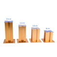 thumbnail image 2 of Patas de sofá de aleación Armario Patas de sofá otomanas Patas de muebles, Piezas de hardware para 8-25cm 12cm BLESIY Sofá pierna muebles zócalo, 2 of 6