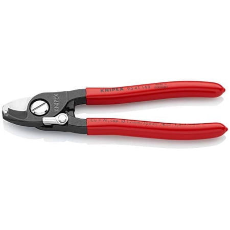 UPC: 0843221023508 | KNIPEX Tools – Cable Shears With stripper (9541165)