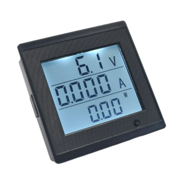 Medidor de corriente de voltaje 6-200 V 20 a, voltímetro, amperímetro, pantalla grande, estable, profesional, alarma de sobrecarga, multímetro,