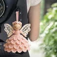 thumbnail image 6 of CY5O5ee DIY Crochet Ornaments for Christmas Tree Hanging Christmas Holiday Decor Gift Craft Decor for Friends Hanging Ornaments Merry Christmas 5/4/3/2/1PCS, 6 of 6
