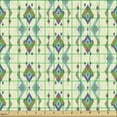 thumbnail image 2 of Tribal Sofa Upholstery Fabric by the Yard, Vintage Mexican Funky Motifs with Geometric Peruvian Design Repetition, Decorative Fabric for DIY and Home Accents, Pale Yellow Multicolor by Ambesonne, 2 of 5