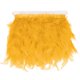 thumbnail image 1 of Uxcell 1-Pack Fleco de Plumas de Pavo, 2 Yardas 4-6" Pluma Natural Esponjosa [Dorado], 1 of 7