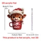 thumbnail image 2 of Christmas Cup 2D Flat Acrylic Ornaments Christmas Holiday Decorations Gifts For Children, 2 of 3