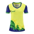 thumbnail image 5 of Womens Tops T-Shirts Graphic Football Short Sleeve Athletic Crewneck Soft Breathable Fans Players Boho Shirts, 5 of 5