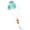 Green - One Size, variant on Door Hanging Interactive Cat Toy 4.7 Inch Automatic Retractable Self Play Teaser Adjustable Training Toy for Indoor Cats Green