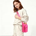 thumbnail image 2 of Water Bottle Holder with Strap Water Bottle Carrier Bag Quilted Puffer Sling Purse Crossbody Hydro Bag for Women Walking, 2 of 6