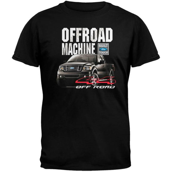 Ford - Offroad F-150 Black Adult T-Shirt - Medium