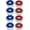 2-1/8” (53mm), variant on Indoor Shuffleboard Pucks - Set of 8 -   Dia 2-1/8" 53mm