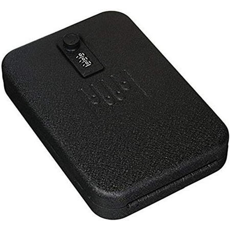 GunVault NanoVault Travel Handgun Safe for Pistols with Combination Lock - TSA-Approved