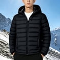 thumbnail image 6 of Ceisia Men Lightweight Packable Quilted Puffer Jacket Full Zip Hooded Warm Windproof Outer Coat For Autumn Winter Outdoor Activity Gift, 6 of 9