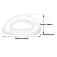thumbnail image 4 of tooloflife 12 Pairs Silicone Eyeglass Nose Pads Anti-Slip Adhesive for Glasses Sunglasses and Eye Wear, 4 of 4