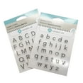 thumbnail image 2 of Hampton Art Clear Stamp Set Alphabet Sans Serif 26pc, 2 of 3