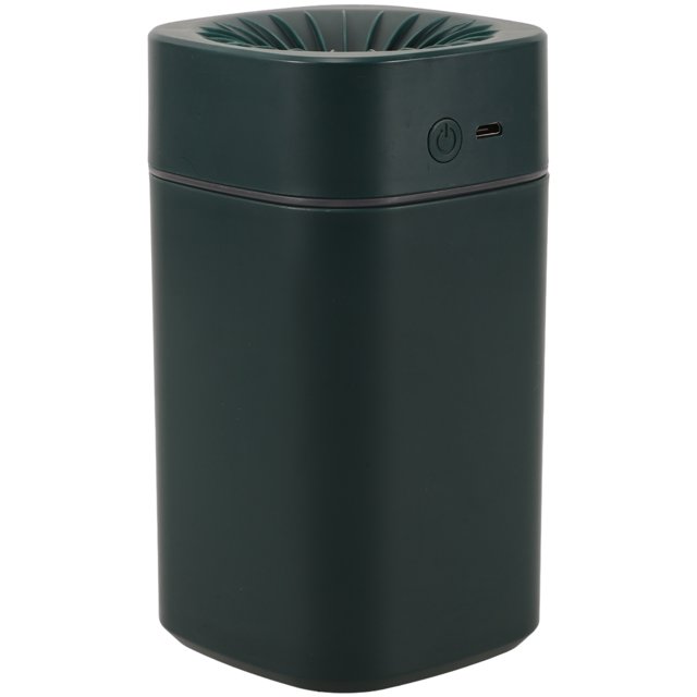 unbranded Humidificador De Plástico Para Auto Color Verde Con Silencioso Y Resistente Para Uso En Escritorio