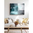 thumbnail image 4 of Teal Gray Wall Art for Living Room,Canvas Picture Wall Decor for Bathroom Bedroom,Modern Oil Painted Art Abstract Geometric Painting Artwork for Office Kitchen Hallway Dining Room Home Decor 16"x20", 4 of 8