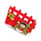 thumbnail image 5 of Cesta para dulces navideños, de tela no tejida, hueca, para frutas, chocolate, azúcar, regalo de Navidad (muñeco de nieve), 5 of 7