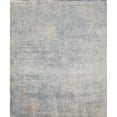 thumbnail image 5 of Pasargad Home Beverly 10' x 14' Hand-Loomed Bamboo Silk Silver/Blue Rug - All Ages, Indoors, 5 of 5