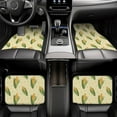 thumbnail image 7 of Yiaed Yellow Corn Print Carpet Floor Mats for Cars, Auto Accessories Front & Rear Car Floor Mats Car Floor Foot Mat Sets of 4 Pieces, 7 of 7