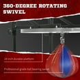 thumbnail image 3 of Ambifirner Wall-Mounted Adjustable Speed Bag Platform - 360° Swivel Boxing Training System with Heavy-Duty Steel Frame & 12" Height Adjustment for Adults/Youth (Multi-Color), 3 of 10