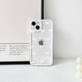 thumbnail image 4 of AIR-Compatible with iPhone 13 Case Cute Clear White Durable Ribbon Bowknot Pattern for Girls Women Soft TPU Transparent Full Camera Lens Shockproof Protective Phone Cover - White, 4 of 4