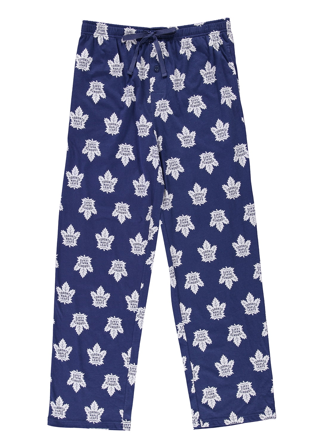 NHL Men's Sleep Pants Toronto Maple Leafs Cotton Pajama Bottoms Size