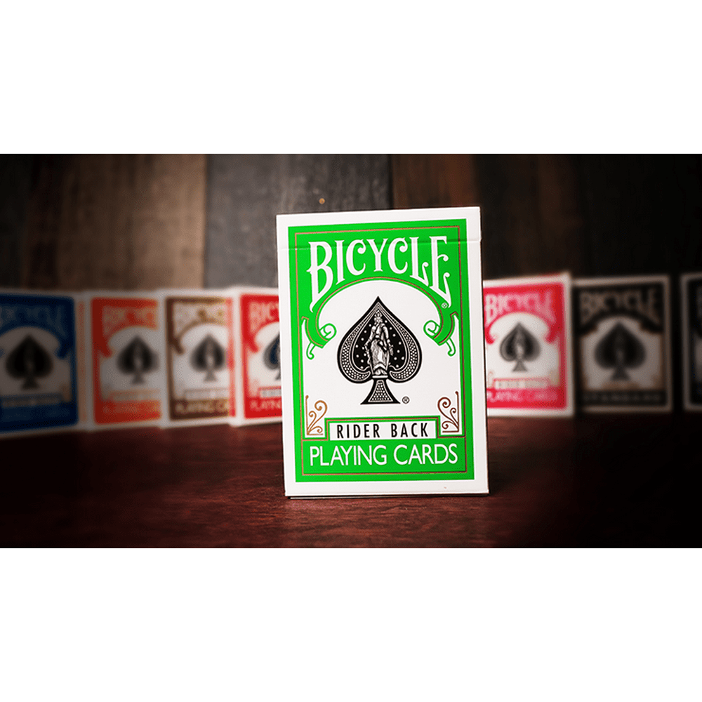 Bicycle Green Playing Cards by USPCC