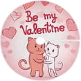 thumbnail image 1 of FMSHPON Valentine's Day Valentine's Day Cute Kitten Couple Xmas Christmas Tree Skirt Stand Mat for Holiday Party Decoration Indoor Outdoor 36 inches, 1 of 6