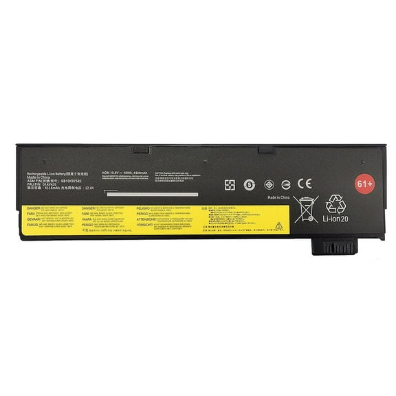 Emery TECH 61  01AV425 Battery for Lenovo ThinkPad T470 T480 T570 P52S 01AV424 01AV423 48Wh