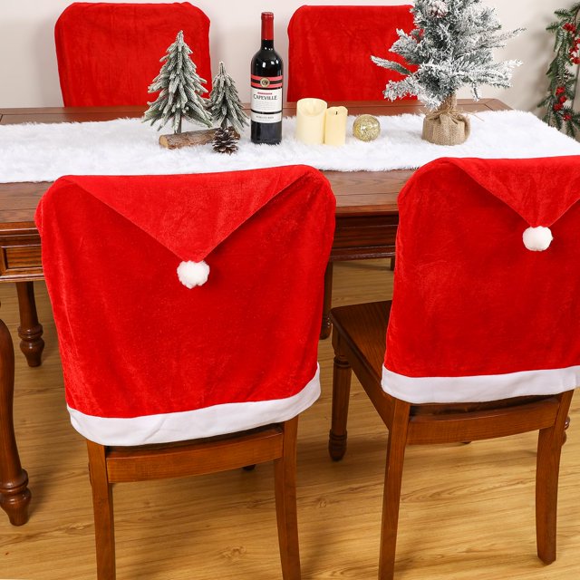 Fundas para sillas de comedor sattiyrch Santa Claus Christmas (4)