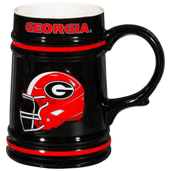 Georgia Bulldogs 24oz. Ceramic Stein Cup with Gift Box