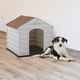 thumbnail image 1 of Casa Casita Hogar Refugio Interior Exterior Mascota Perro Ideal Raza Chica Plástica Resistente Confortable RIMAX, 1 of 7