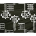 thumbnail image 4 of oneOone Polyester Lycra Fabric Geometric Kasuri Print Fabric By Yard 56 Inch Wide, 4 of 4