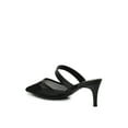 thumbnail image 3 of Nicole Miller women's mesh high heel mule – Sleek Design with Breathable Comfort for Evenings Out, 3 of 5